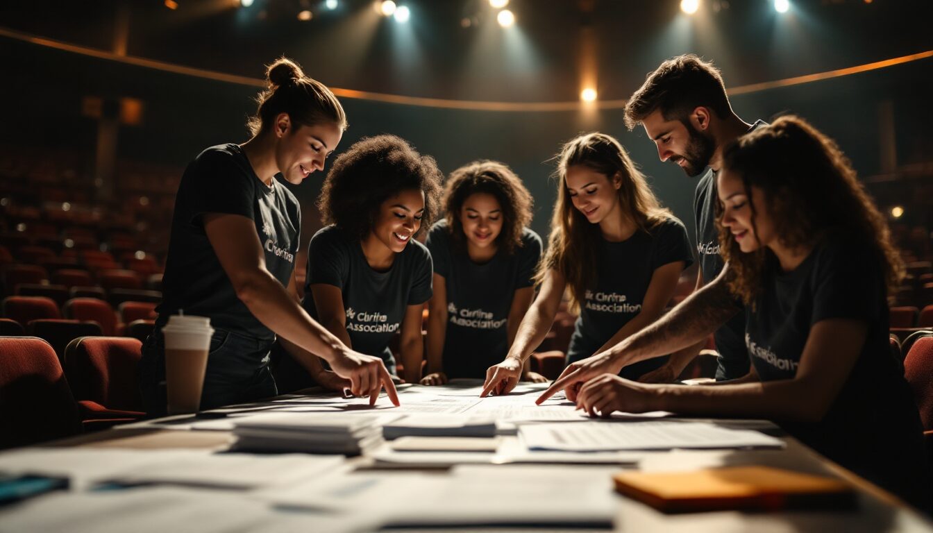 organiser un spectacle pour une association