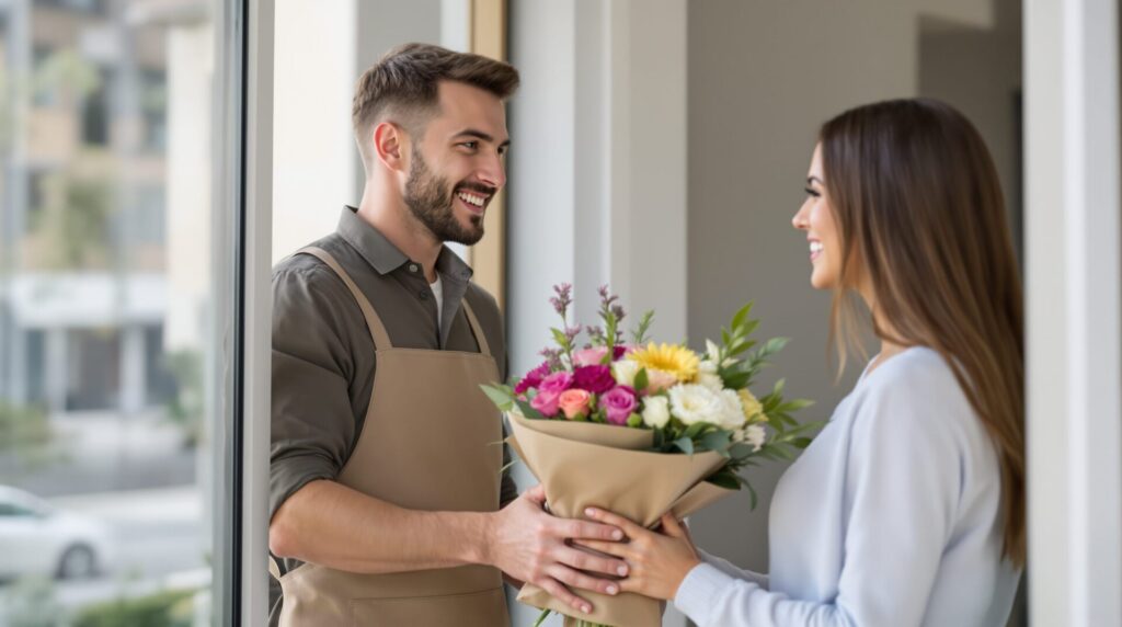 combien coute une livraison de fleurs