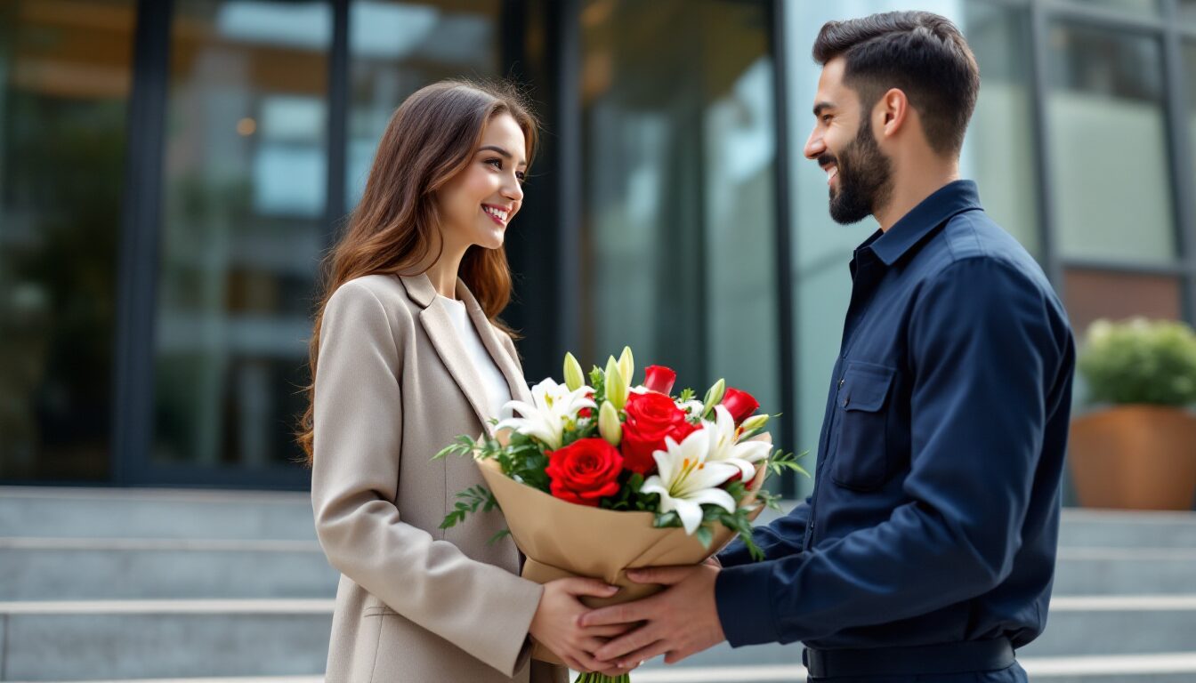 combien coute une livraison de fleurs